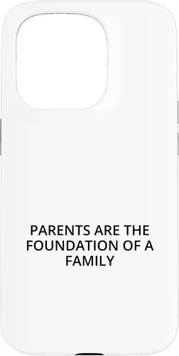 Vista 14 de iPhone 16 Parents are the foundation of a family Case