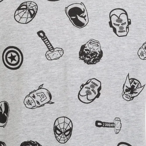 Vista 5 de Marvel Avengers Spider-Man Iron Man Thor 3 Pack T-Shirts Toddler to Big Kid