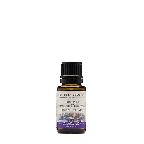 Vista 4 de Nature's Answer Mezcla de aceite esencial orgánico 100% puro, 0.5 onzas, Alpine Fresh