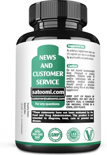 Vista 8 de Satoomi Extracto de raíz de Tongkat Ali 200: 1-9 hierbas esenciales con Ashwagandha, Tribulus Terrestris y más – Apoya la fuerza, la energía