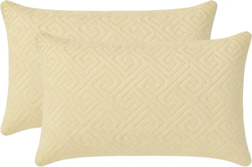 Vista 6 de Breathable Standard-Size Envelope-Style Pillow Protector Beige