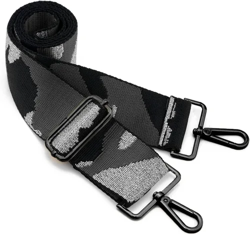 Vista 66 de ZOOEASS Hebillas de níquel Correa ancha para el hombro ajustable de repuesto para cinturón de pistola, hebilla de guitarra estilo bandolera