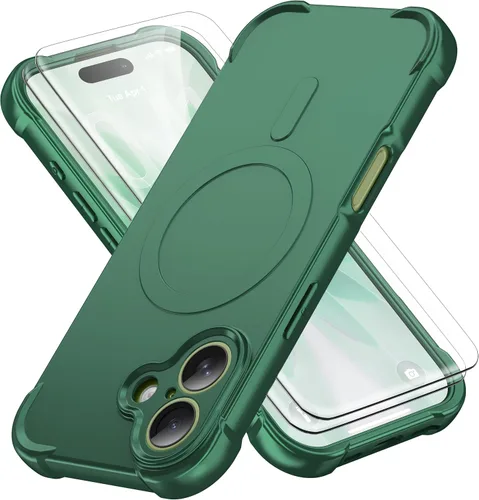 Vista 66 de ORETECH Funda para iPhone 11, con [2 protectores de pantalla de vidrio templado] [prueba de caídas de grado militar de 10 pies]