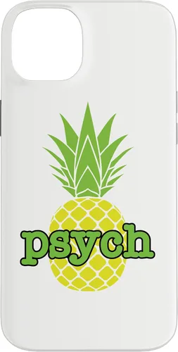 Vista 15 de Funda blanca para iPhone 16 Psych Pineapple Fruit