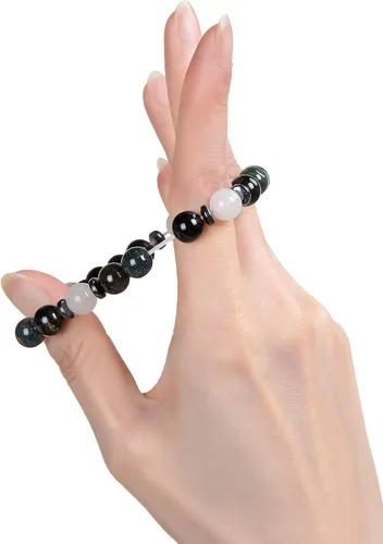 Vista 3 de malahill Feng Shui Bracelet, Money Attraction Bracelet, Good Luck Beaded Bracelet, Entrepreneur Business Relationship Bracelet, Happy Mood Crystal
