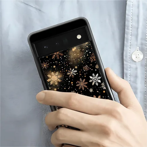 Vista 1181 de Compatible con Google Pixel 4A 5G Mobile Case Creative Acrylic Panel trasero Silicona Protección Grip especialmente diseñado para Google Pixel 4A 5G