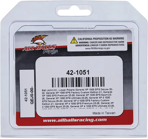Vista 4 de All Balls Kit de juntas inferiores de bola de carreras compatible con/reemplazo para Polaris Rzr Xp 1000, Rzr Xp 1000 Tur 42-1051