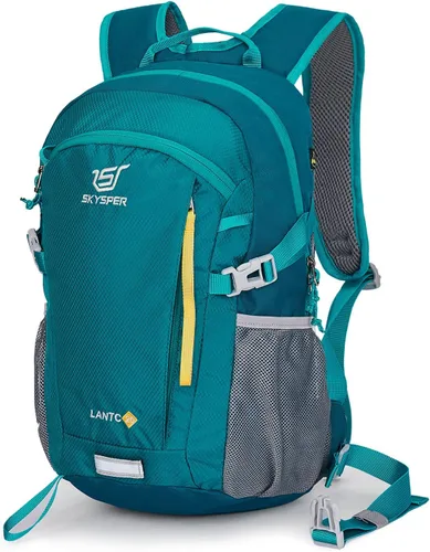 Vista 21 de SKYSPER Mochila pequeña de senderismo, 20L, mochilas de viaje ligeras para senderismo y día a día para mujeres y hombres