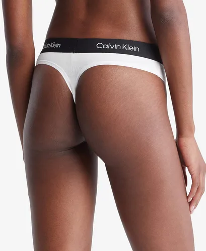 Vista 2 de Calvin Klein Bragas modernas de algodón 1996 para mujer, paquete múltiple