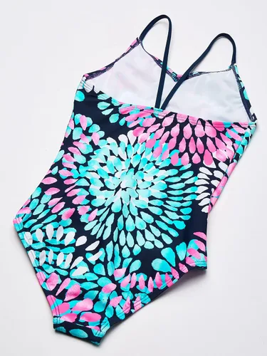 Vista 4 de Kanu Surf Bañador deportivo de una pieza Daisy Beach para niñas