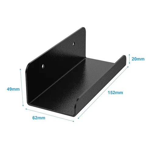 Vista 6 de Soporte de pared universal de ladrillo y mando de juego con kit de tornillos para todas las series Xbox