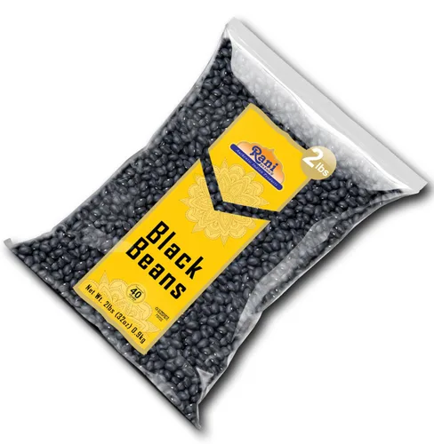 Vista 5 de Rani Frijoles Negros (Frijoles Tortuga) 32oz (2lbs) 908g ~ Completamente Naturales Vegano Apto para Gluten Sin OGM Kosher Producto de EE.