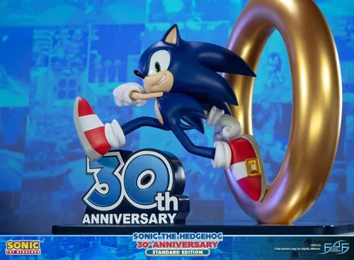 Vista 2 de First 4 Figures - Estatua de resina Sonic The Hedgehog (Sonic 30th Anniversary)