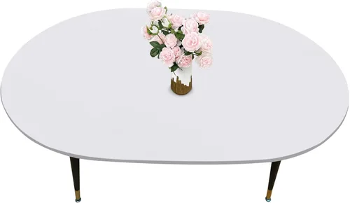Vista 173 de LIBERECOO Mantel redondo de vinilo ajustable con reverso de franela, borde elástico, impermeable, resistente a las manchas, mantel lavable