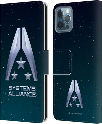 Vista 95 de Head Case Designs Funda de piel con licencia oficial de EA Bioware Mass Effect Cerberus Logo Graphics tipo cartera compatible con Apple iPhone 11