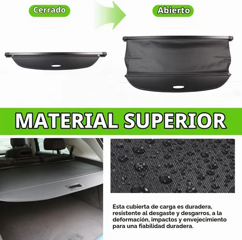 Vista 3 de Funda de carga para Subaru XV Crosstrek 2012 2013 2014 2015 2016 2017 Funda para maletero trasero para Subaru Impreza 2013 2014 2015 2016 Funda