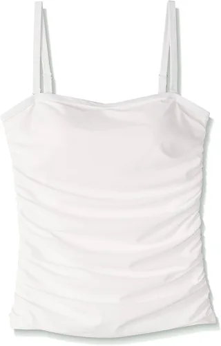 Vista 8 de Ocean Blues Top tankini bandeau sin tirantes para mujer con control de abdomen
