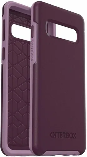 Vista 4 de OtterBox SYMMETRY SERIES - Funda transparente para Galaxy S10, empaque para venta al menudeo, funda para teléfono celular