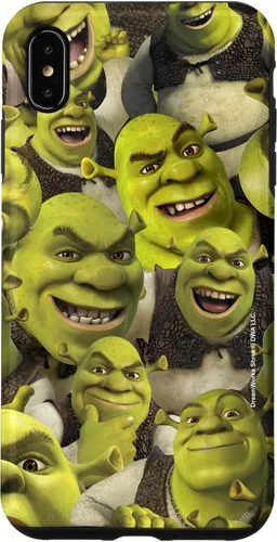 Vista 11 de Funda para iPhone 16 Shrek Group Shot Faces