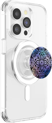 Vista 4 de PopSockets PopGrip: agarre intercambiable para teléfonos y tabletas, PopSockets MagSafe PopGrip para iPhone