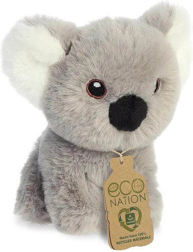 Vista 2 de Aurora Peluche Eco Nation Mini Koala hecho de forma responsable, ideal para aventuras de juego, perfecto para cumpleaños o simplemente porque