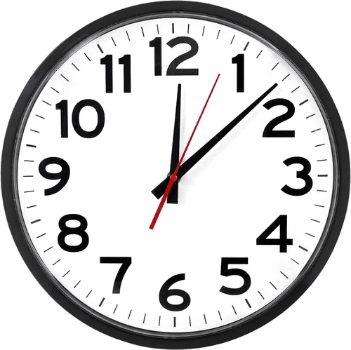 Vista 11 de Ultimate Wall Clock - Reloj de pared de cuarzo de 10 pulgadas, negro