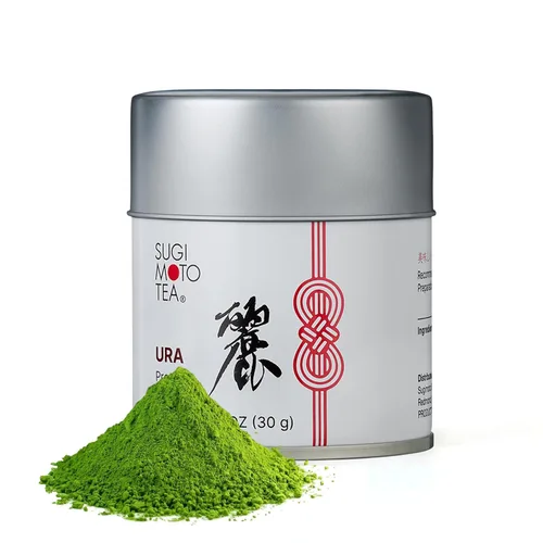 Vista 7 de SUGIMOTO TEA Matcha Ceremonial Grado Japonés Matcha Polvo "KOCHI" 1.05 oz (30 g)