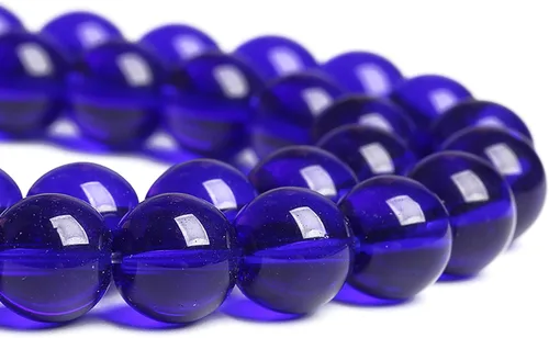 Vista 89 de 60 cuentas sueltas de piedra natural de turquesa africana de 0.236 pulgadas (6 mm) para hacer joyas, pulseras de bricolaje