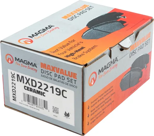 Vista 4 de MAGMA MaxValue MXD2219C Pastillas de freno de cerámica, traseras