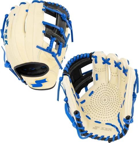 Vista 35 de SSK Z5 Craftsman Guante de béisbol para infield – 11.25” - 11.5” - 11.75” - 12” – Lanzamiento con mano derecha y izquierda