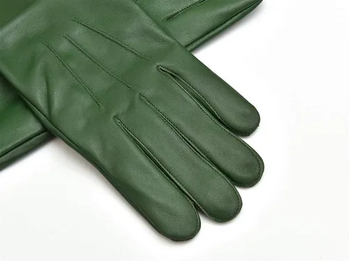 Vista 3 de Guantes medievales de piel para cosplay