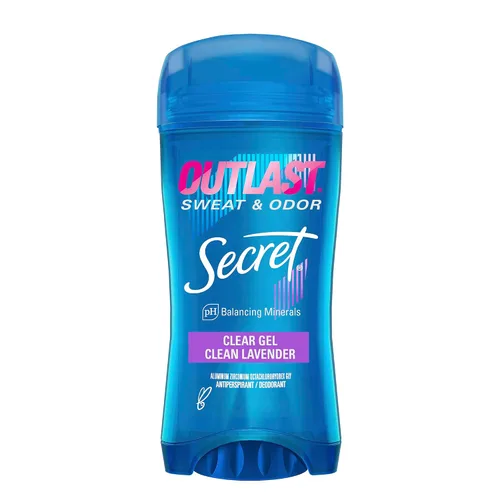 Vista 15 de Secret Outlast, antitranspirante y desodorante para mujer, 72 horas de protección contra el sudor y el olor, minerales equilibradores de pH, gel