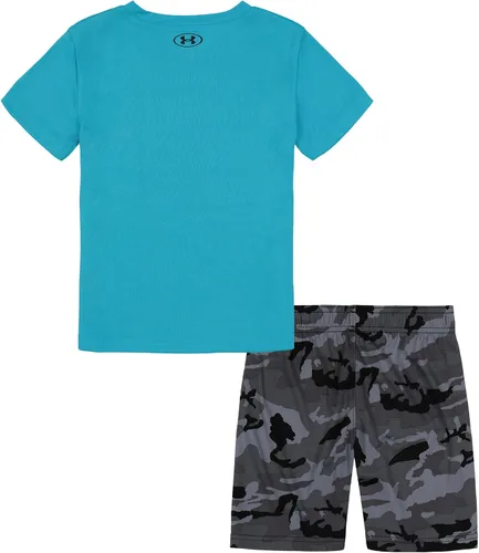 Vista 172 de Under Armour baby-girls Ua Terrazzo Leopard Heart SetShort Set