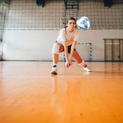 Vista 6 de Dakapal Balón de voleibol competitivo para interiores y exteriores, tamaño oficial 5, voleibol suave profesional (sin bomba)