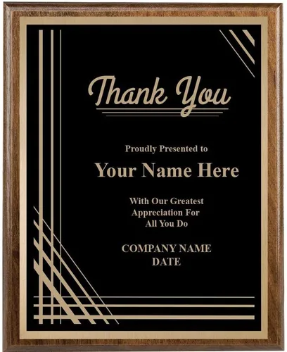 Vista 5 de Crown Awards 8x10 Personalized Recognition Plaque Trophy Award Varios
