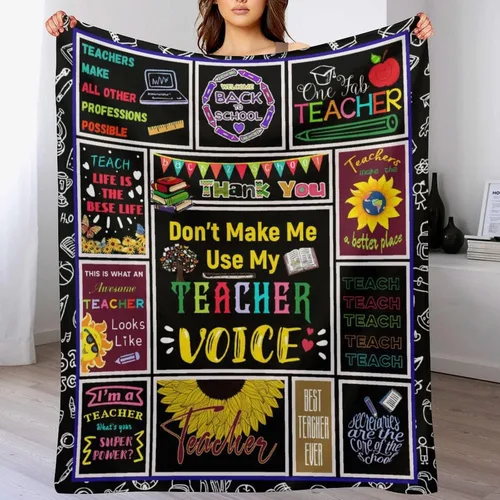 Vista 9 de Manta de regalo de bailarín, manta de franela suave y cálida, regalos para amantes de la danza, mantas inspiradoras de baile y mantas