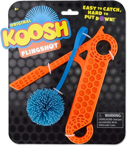 Vista 4 de Koosh Flingshot - Bola especial de Koosh hecha solo para lanzar. - Fácil de atrapar, difícil de dejar - A partir de 6 años