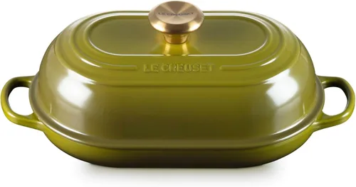 Vista 23 de Le Creuset Horno de pan ovalado Signature de hierro fundido esmaltado, 11.5 pulgadas, Artichaut