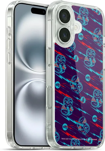 Vista 85 de Head Case Designs Funda de gel suave con licencia oficial de Cobra Kai Eagle Fang Logo Key Art compatible con Apple iPhone 7 Plus/iPhone 8 Plus