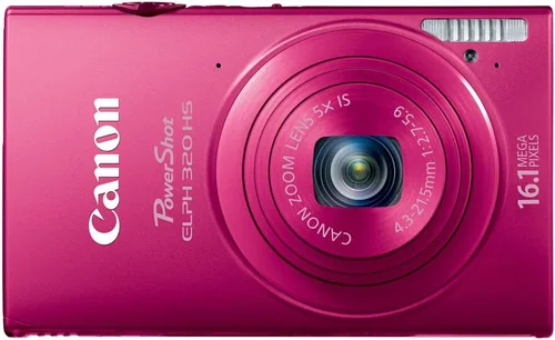 Vista 5 de Canon ELPH 320 HS 16.1MP Cámara Digital con WiFi y Zoom Óptico 5X - Negro 6024B001