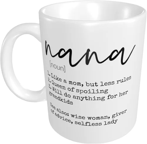 Vista 14 de Taza de café divertida de 11 onzas para regalar a la hermana, taza de té de cerámica para mujeres, regalo perfecto para el día de la madre, Navidad