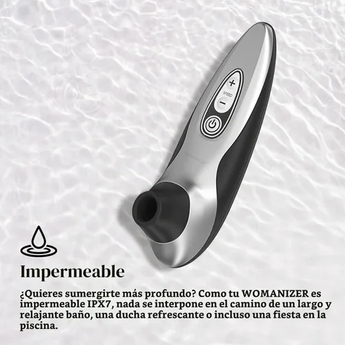 Vista 4 de Womanizer Pro40 - Potenciador del placer sensual.