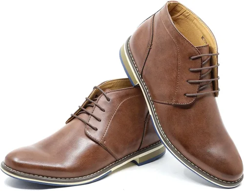Vista 7 de Metrocharm MC131 - Botas de tobillo con cordones para hombre