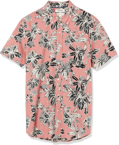 Vista 6 de Amazon Brand Goodthreads - Camisa de popelina estampada, de corte ajustado y manga corta, para hombre