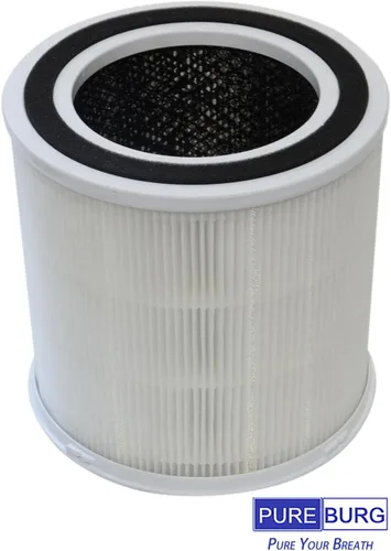 Vista 4 de PUREBURG Filtro de repuesto compatible con purificadores de aire DAYETTE AP301 y JOWSET AP301 AP302 AP303 y AIRROBO AR400, paquete de 2 unidades H13