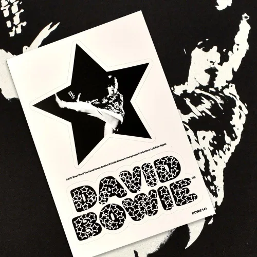 Vista 6 de David Bowie The Man Who Sold The World Album T Shirt & Stickers