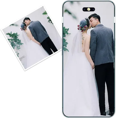 Vista 127 de Funda personalizada compatible con Oppo A1 Pro, fundas de teléfono personalizadas con imagen de foto, imagen de texto, cubierta transparente