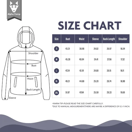 Vista 7 de ALPHA CAMP Chaqueta impermeable para mujer, transpirable, ligera, rompevientos para exteriores, con capucha, para senderismo, viajes