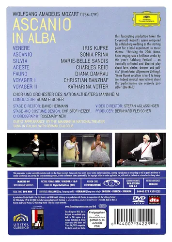 Vista 2 de Mozart - Ascanio in Alba DVD
