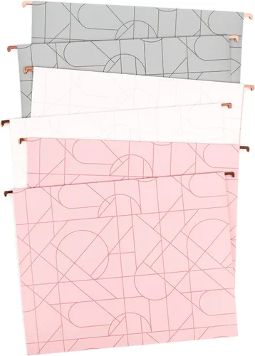 Vista 8 de U Brands Carpetas colgantes para archivos, tonos de joyas Fleuri, 12